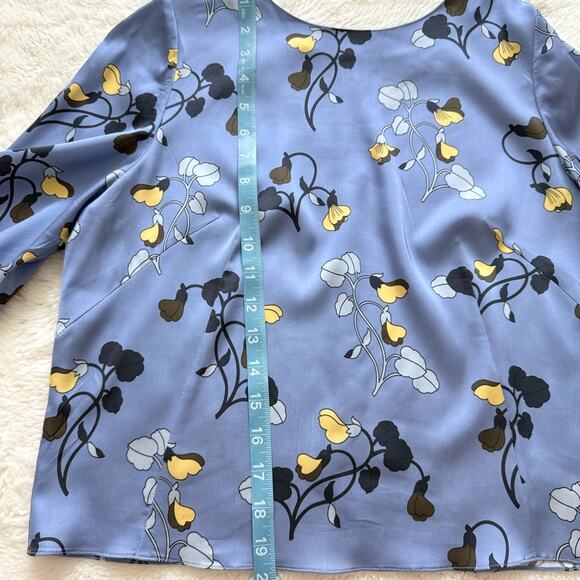 Unbranded custom made women silk  skirt/top set size 6 US - Picture 6 of 9